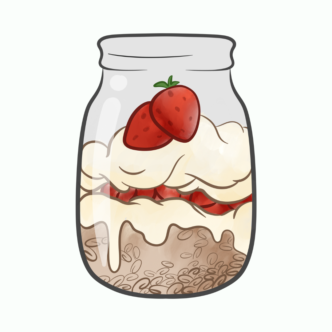 Overnight Oats Bowl Behavior Superfood Cafe